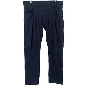 Mavi Navy Blue Zach Straight Leg‎ Chino Stretch Pants Mens 34 x 30
